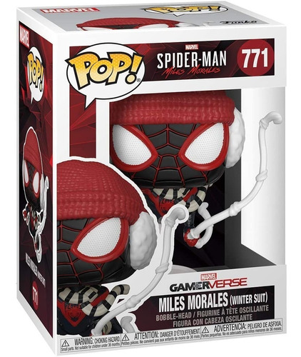 Funko Pop! Miles Morales Winter Suit #771 (en D3 Gamers)