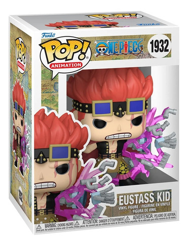 Funko Pop! Animation: One Piece Eustass Kid (awakening)