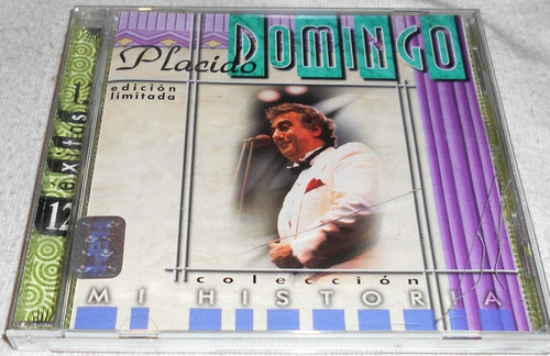 Cd Plácido Domingo / Colección Mi Historia