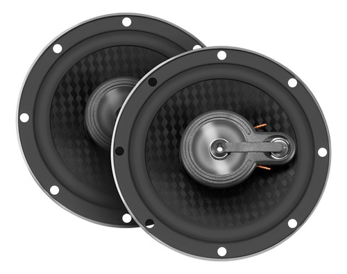 Kit 4 Alto Falante + Aro 6pol Vw Up 2015/2019 220w 110w Rms Cor Preto