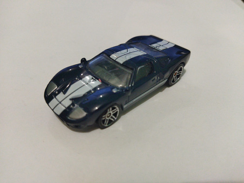 Hot Wheels Ford Gt-40 Blue Fast & Furious Loose 1/64