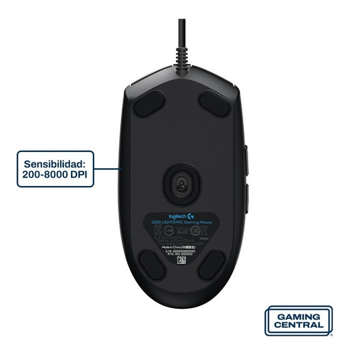 Combo Gamer Mouse Y Teclado Logitech G203 + Xblade Imperator