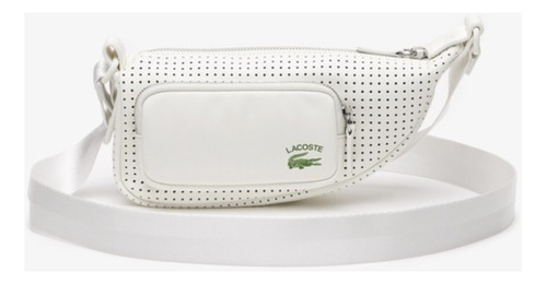 Lacoste Bolso Unisex Pequeño Con Detalles Perforados