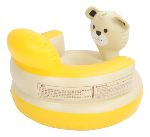 Sofá De Ducha Inflable Para Bebés, Silla De Pvc Con Bomba In