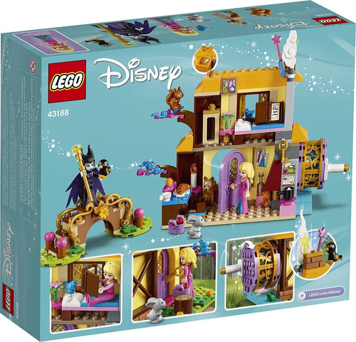 Lego Disney Auroras Forest Cottage 43188, Kit De Construcci