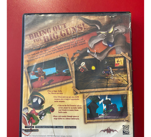 Looney Tunes Acme Arsenal Ps2 Oldskull Games (Usado)
