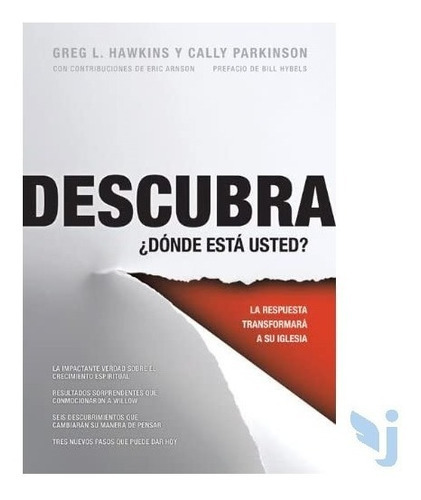 Descubra ¿donde Esta Usted?, De Greg L.hawkins-cally Parkinson. Editorial Peniel, Tapa Blanda En Español, 2008