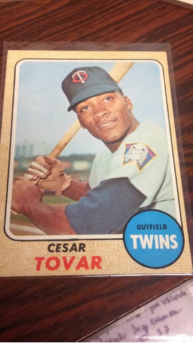 Rigoju Barajita Cesar Tovar Topps 1968