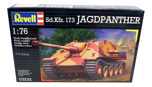 Imagem 2 de 5 de Sd.kfz. 173 Jagdpanther Com Diorama - 1/76 - Revell 03232