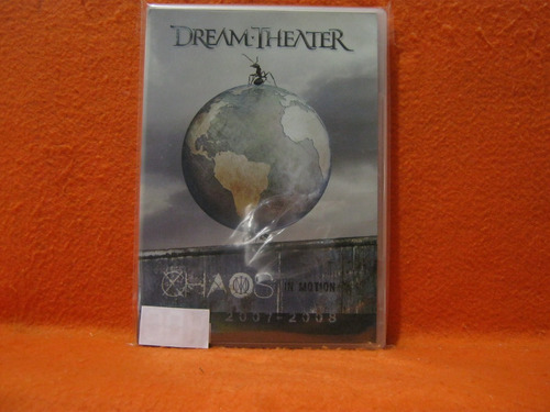 Dvd Duplo Dream Theater Chaos In Motion 2007 2008