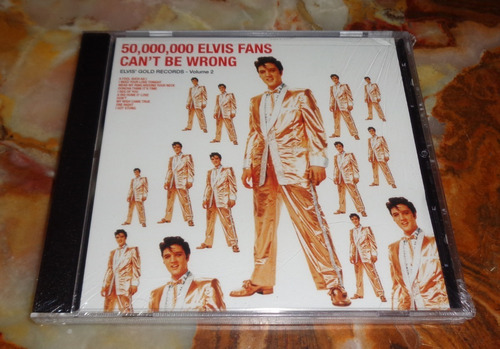 Elvis Presley - Elvis Fans Can't Be Wrong - Cd Cerrado Usa 