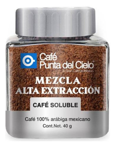 Café Punta Del Cielo Soluble Aglomerado Regular 40 G