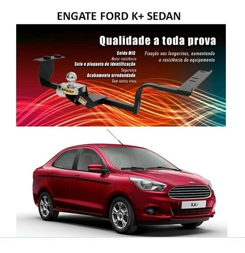 Engate Novo Ford Ka + Sedan 2014 2015 - Original Mult