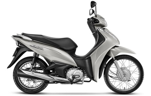 Moto Honda Biz 110i 2024 2024 Prata 0km Com Garantia
