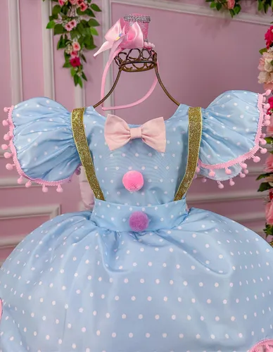 Vestido palhacinha cheap luxo