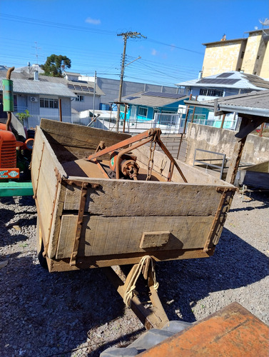 Trator Agrale 4200 Com Carreta, Lâmina Roçadeira E Arado.
