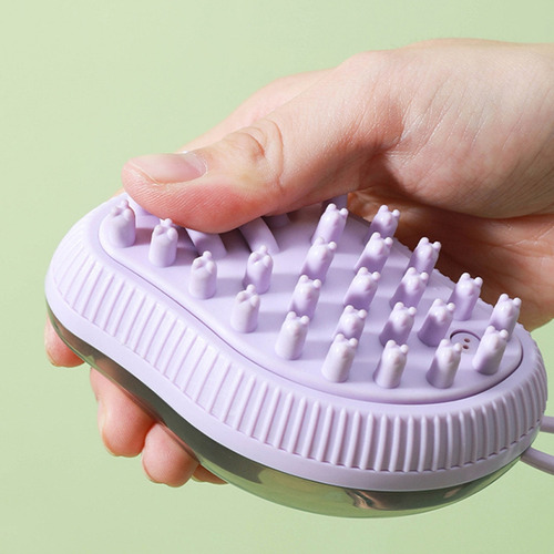 (lgn-a) Cepillo De Silicona Para Baño Y Masaje, Champú B