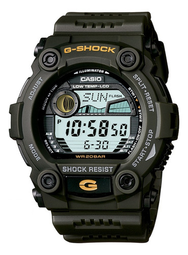 Reloj Hombre Casio G-7900-3dr G-shock Color Negro
