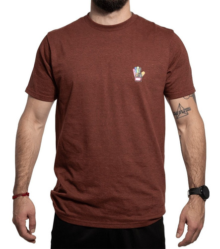 T-shirt Básica Fly Adulto - Terracota