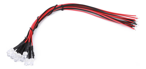 Diodos Emisores, 50 Unidades, Diodo Precableado, 12 V, Cabez