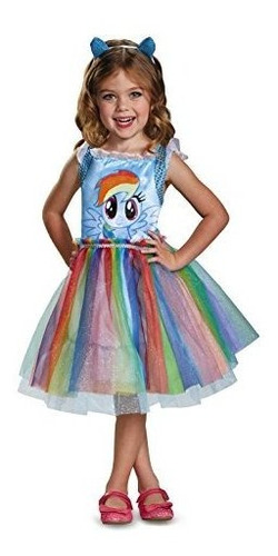 Rainbow Dash Movie Toyler Classic Costume Blue Medium 3...