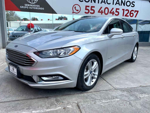 Imagen 1 de 7 de Ford Fusion 2018 4p Se Luxury Hibrido Aut