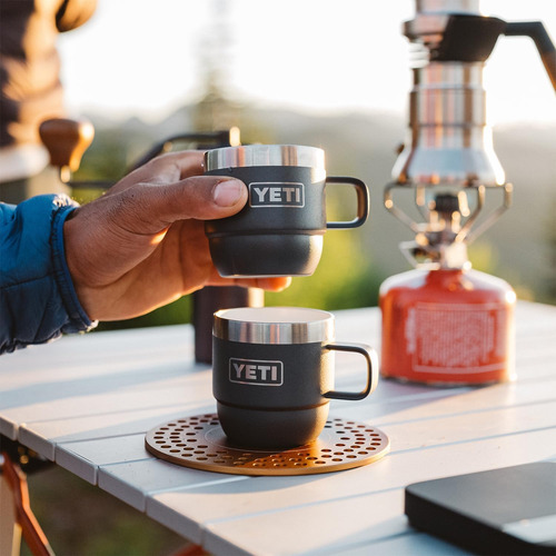 Taza De Apilable De 6 Oz Y Rambler, Acero Inoxidable, Taza A