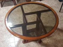 Comprar Mesa Redonda De Madera 127 Cm Para Comedor De 4 A 6 Puestos