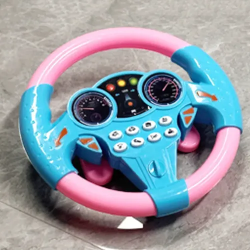Juguete Volante Para Asiento De Coche Infantil – Simulador De Conducción Musical Con Giro De 360° Y Sonidos Realistas