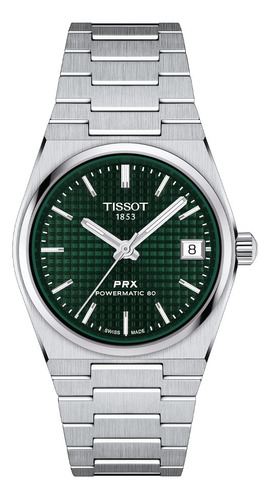 Reloj Tissot Prx Powermatic 80 35mm De Acero 1372071109100 S