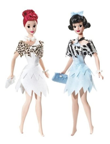 Barbie Collector Silver Label Los Picapiedra Betty Y Wilma