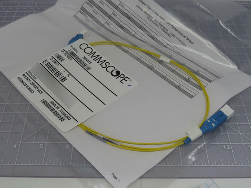 Lot Of 90 Commscope 760248235 71129450653 Yellow Fib Ccs