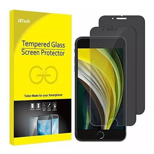 Protector De Pantalla Oscuro Para iPhone SE/8/7 Juego 2 Pzas