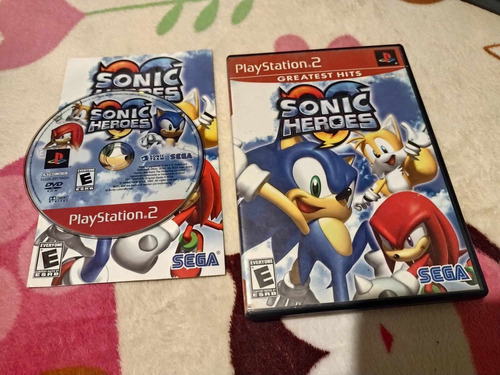 Sonic Heroes Playstation 2 Ps2 