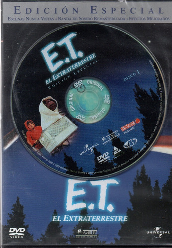 E.t. El Extraterrestre (2 Dvd) - Dvd Nuevo Orig Cerr - Mcbmi
