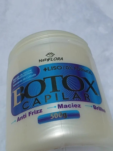 Naty Flora Repositor  De Massa Capilar Botox 500g Original
