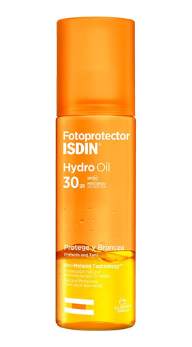 Fotoprotector Hydrooil Spf30 Isdin 200 Ml