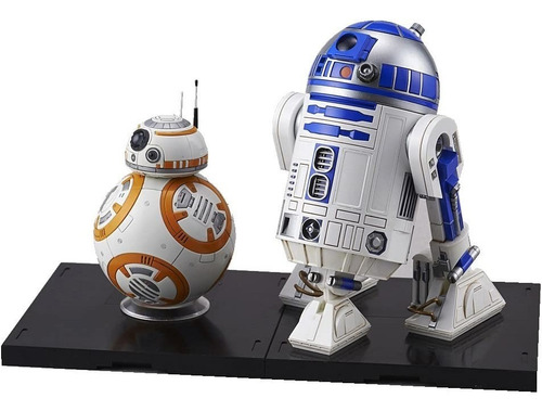 Star Wars Bandai 1/12 Bb-8 & R2-d2 Plastic Model (Usado)