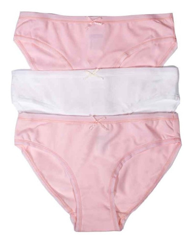 Bikini 3 Pack Para Niña Juvenil Premium Tripack