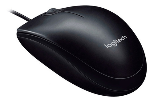 Mouse Optico Usb Logitech M100 Color Negro