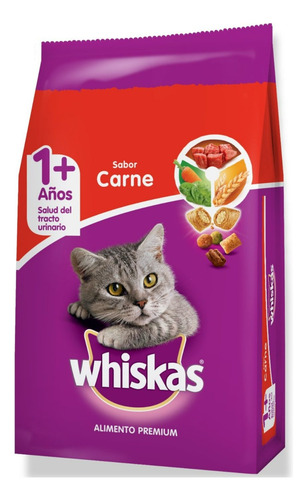 Alimento Whiskas Adulto Carne 10 Kg