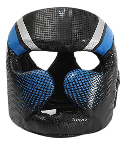 Equipo De Protección Para Casco De Boxeo, Cubierta Azul L