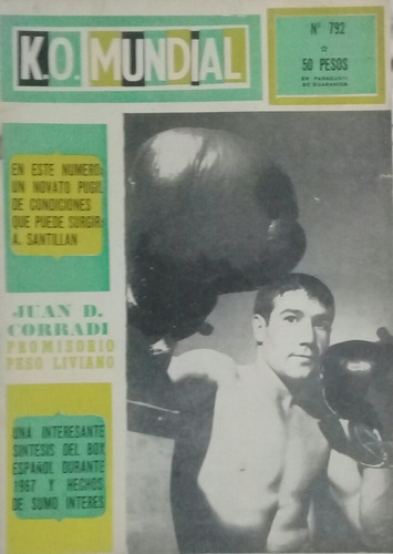 Revista Ko Mundial 792 Juan Corradi,antenor Santillan