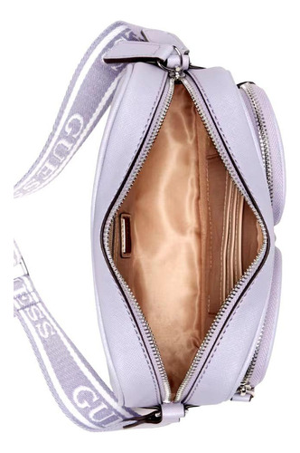 Bolso Guess Bandolera Pennywise Con Cremallera Superior