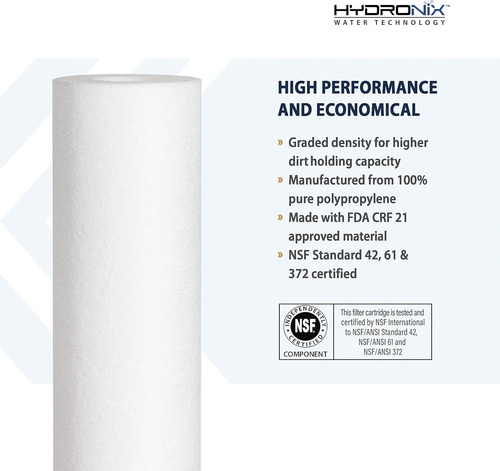Kit Repuestos Osmosis Inversa 5 Etapas 100gpd Sin Membrana 5