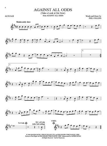 101 Movie Hits (alto Sax)