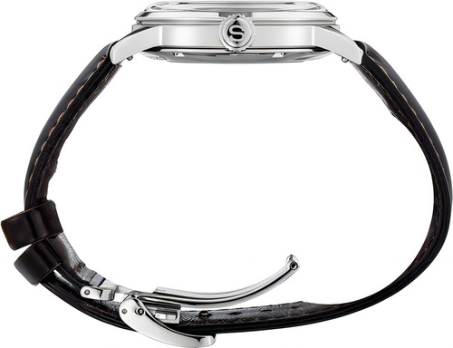 Relogio Seiko Srpd37j1 Presage Verde Coquetel Moncking Bird Cor Da Correia Marrom Cor Do Bisel Prateado