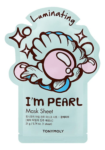 Mascarilla Tonymoly I'm Real Radiance Hydrating 5 Unidades
