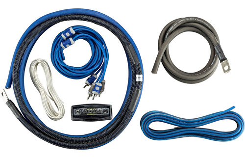 Kit De Cables Kicker 4 Gauges Para Potencias 2 Vias 46ck4