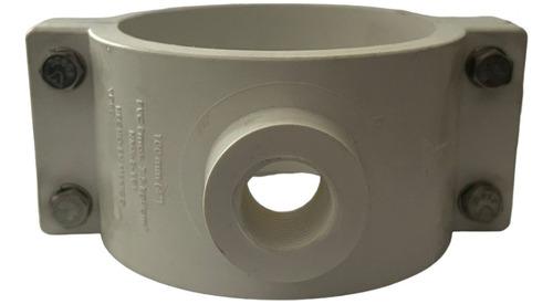 Toma Domiciliaria Pvc Abrazadera De 4'' Con Salida A 3/4''